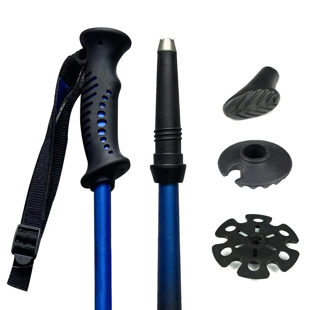 Custom made by sample Brand cooperative factory customize various nordic ski poles/ski pole tube