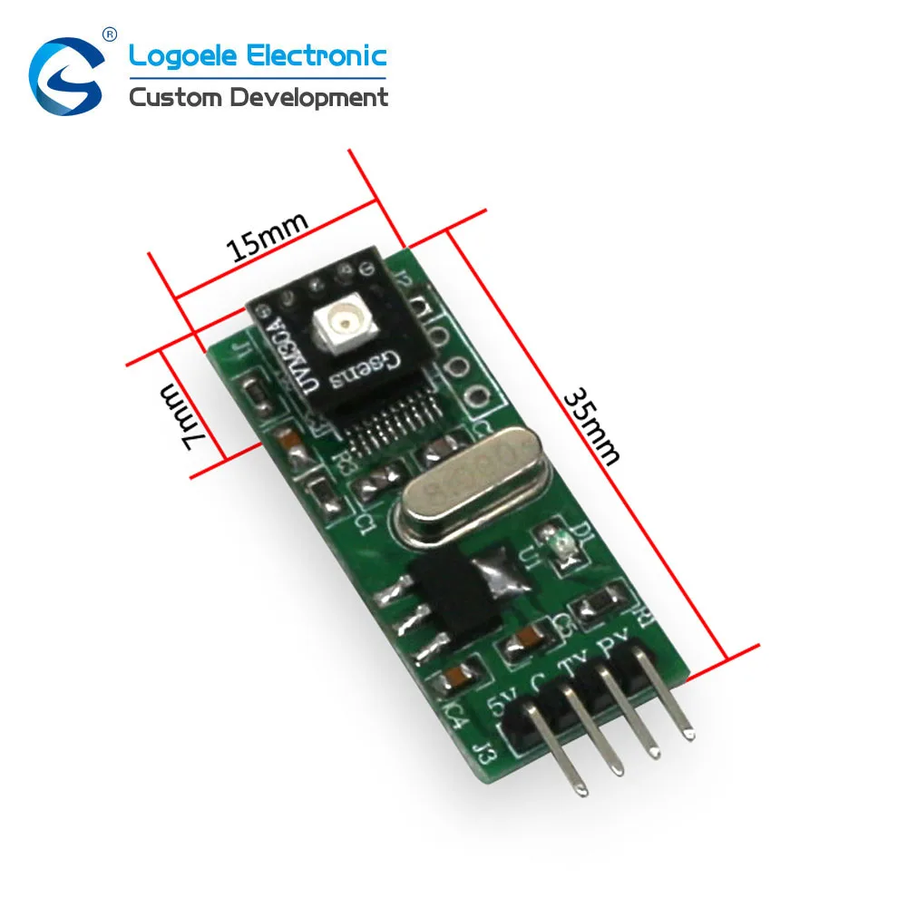 Digital Serial Port Output Solar Ultraviolet Intensity Module UV Light Sensor Module