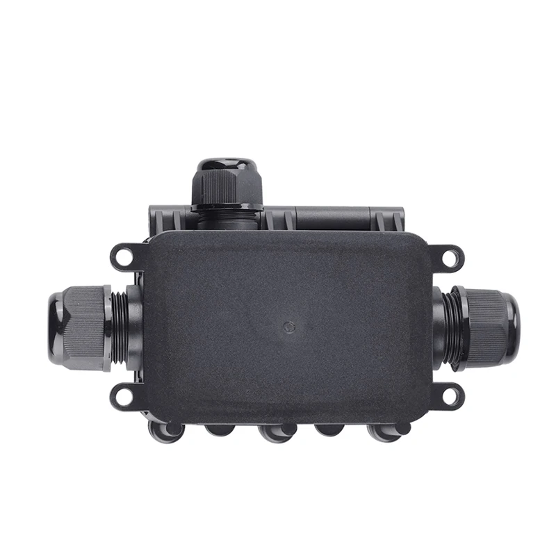 E-Weichat IP68 3Way Sports Lighting Outdoor Electrical Connections Waterproof Junction Box EW-M2068-3T  131*80*37mm