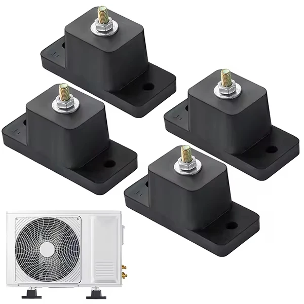Air conditioning outdoor machine shockproof wear resistance anti vibration rubber damper