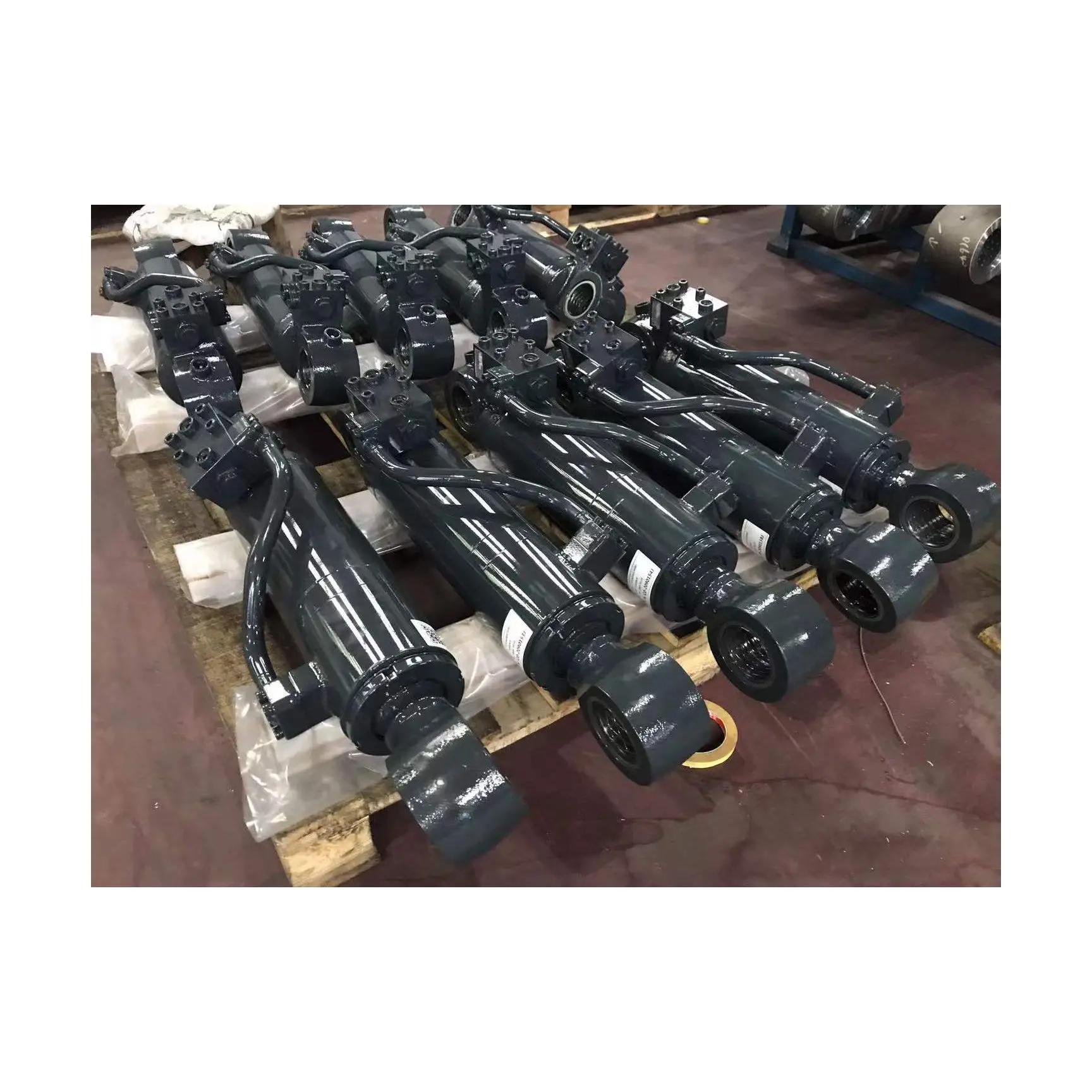 Factory best price hydraulic cylinder piston for 50 100 200 300 400 ton excavator Arm Boom Bucket Cylinder