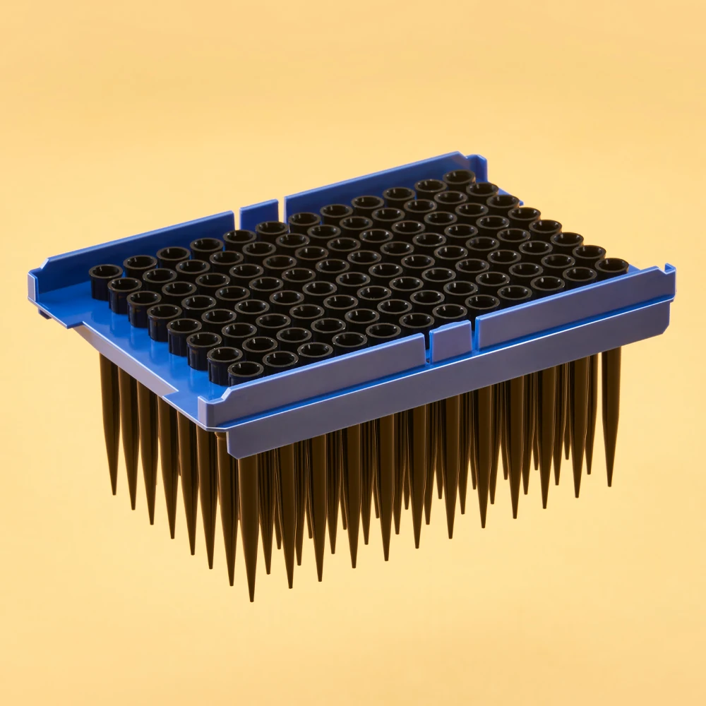 High Quality Disposable 200ul Black Tecan Conductive Pipette Tips