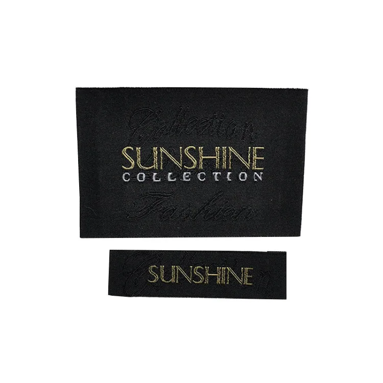 
clothing label customized Woven Labels fabric labels clothing label  (1600120644638)