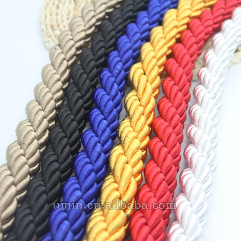 Контроль толпы VIP стенд Королевский синий витой веревка с золотым крючком