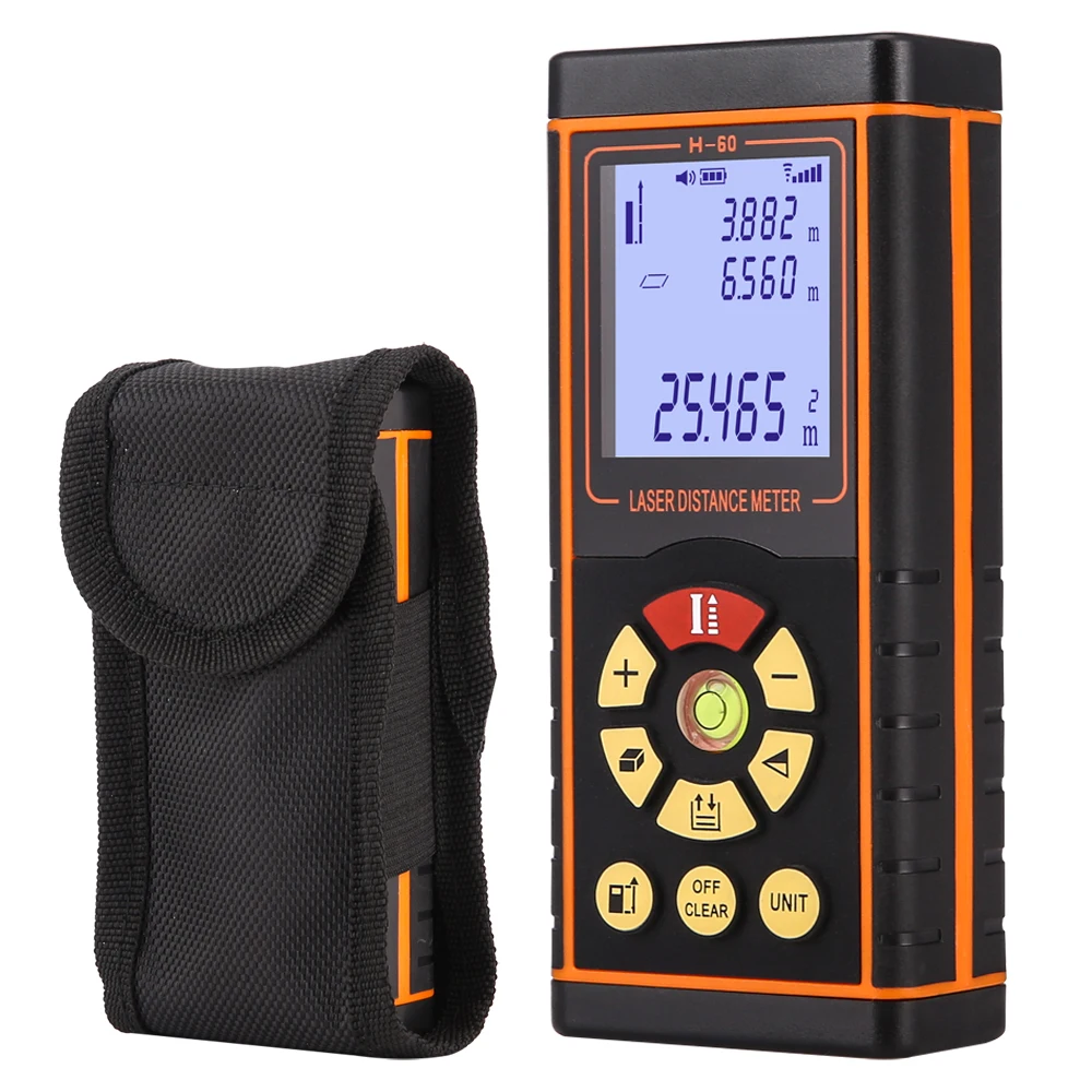 Hot sales Sndway 60m handheld laser distance meter digital precision laser distance meter prices laser meter