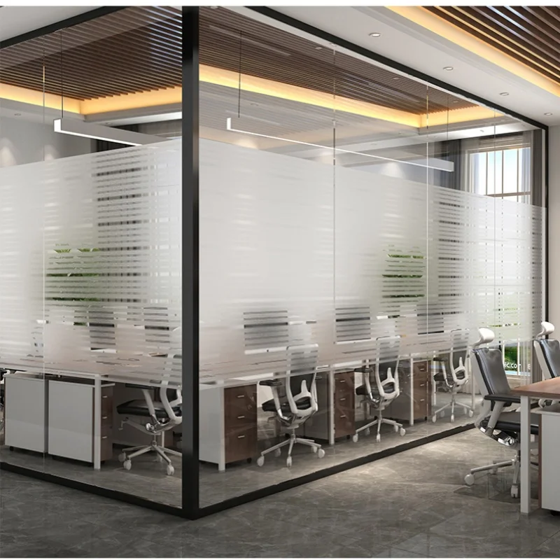 Factory Price Matt Frosted Self Adhesive Glass Vinyl For Decoration Static Window Film Embossed Window Film