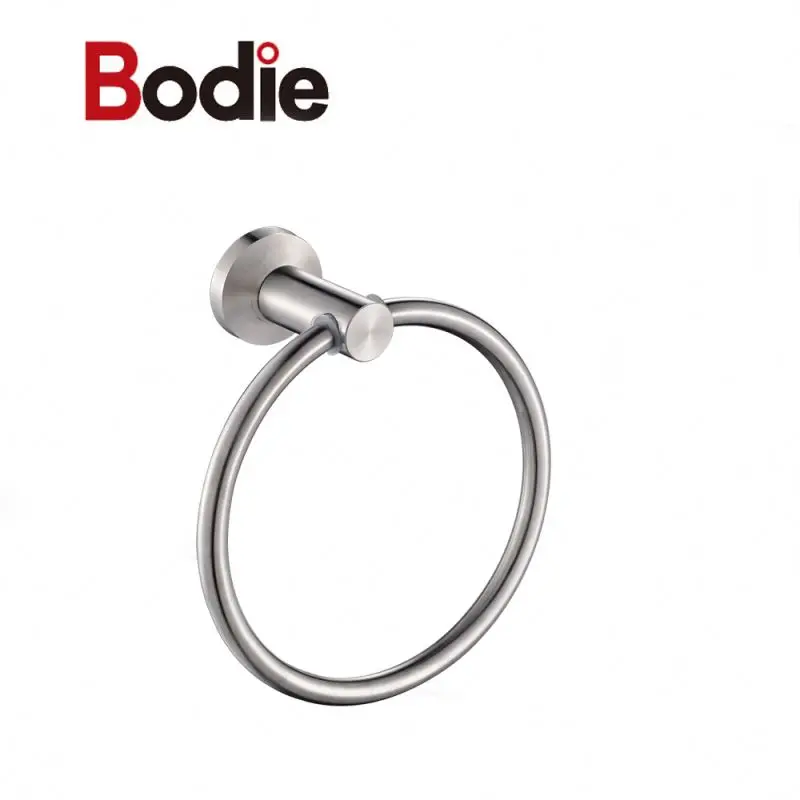 Bathroom Single Brushed Stainless Steel 304 Towel Hook Coat Robe Hook for hotel&bath