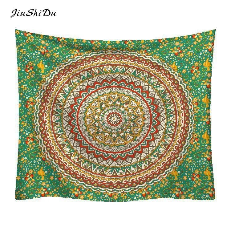 
Amazon Explosion Mandala Series Printed Home Tapestry Wall Hanging 100% Polyester Brushed Fabric Home Hotel 1pc/opp Bag GT062802 