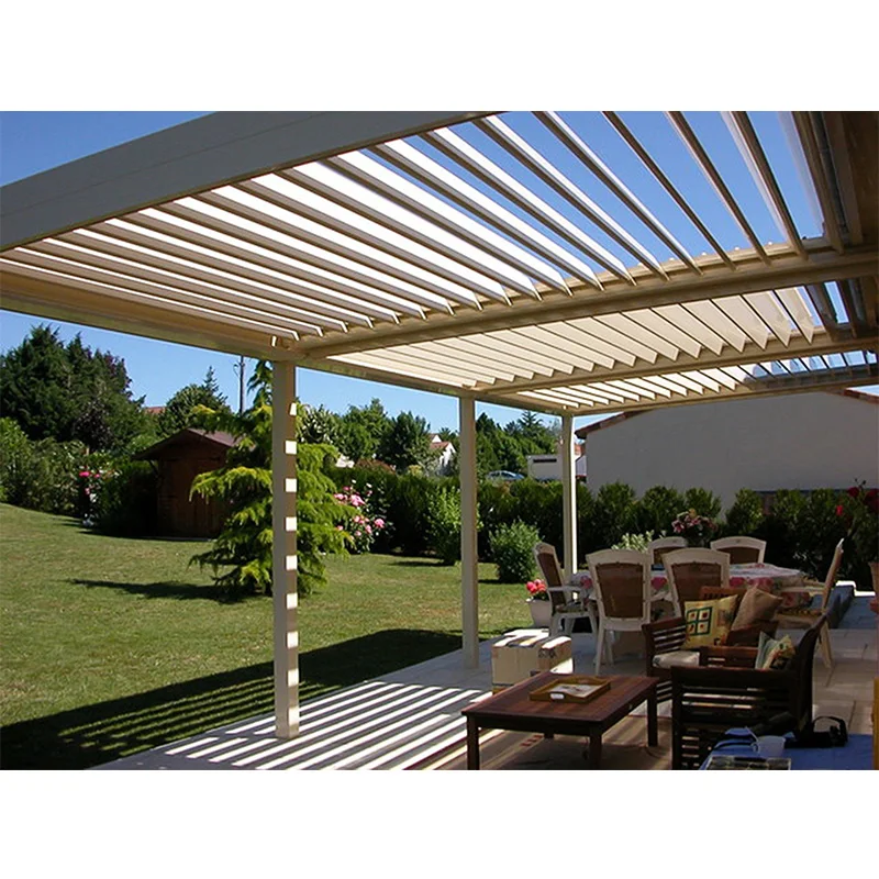 Prima High End Automatic Adjustable Waterproof Louvered Roof Sun Bioclimatic Aluminium Pergola