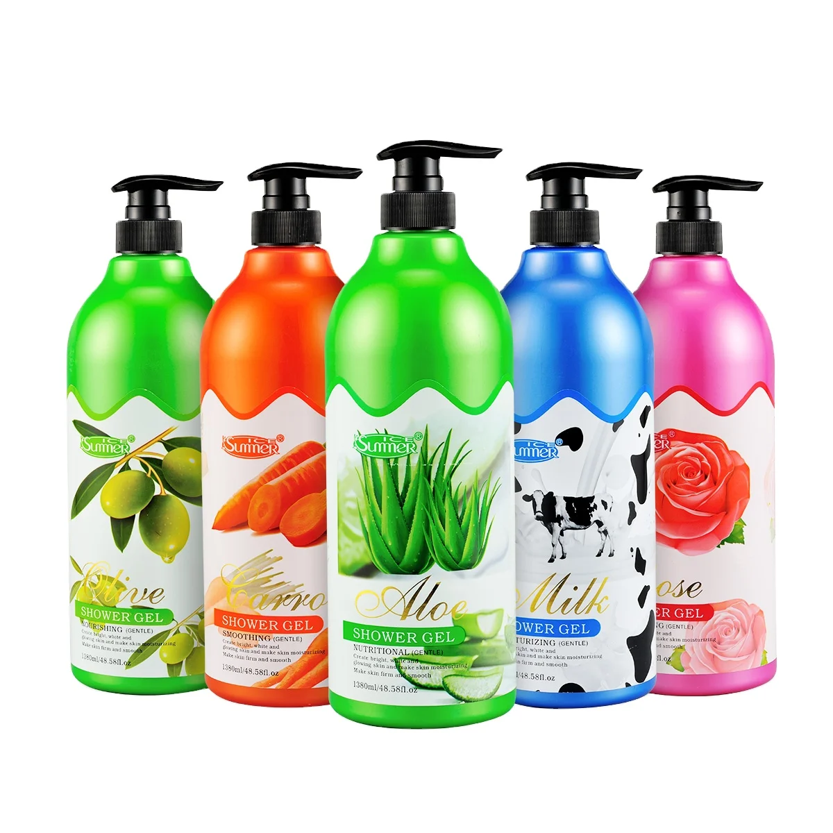 
All natural body wash large capacity custom size wholesale body wash 