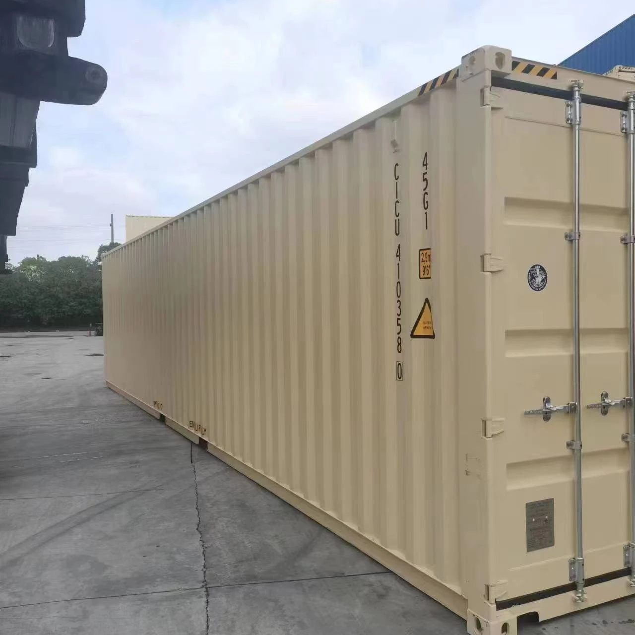 Известный бренд ISO Новый 20GP 40GP 40HC контейнер