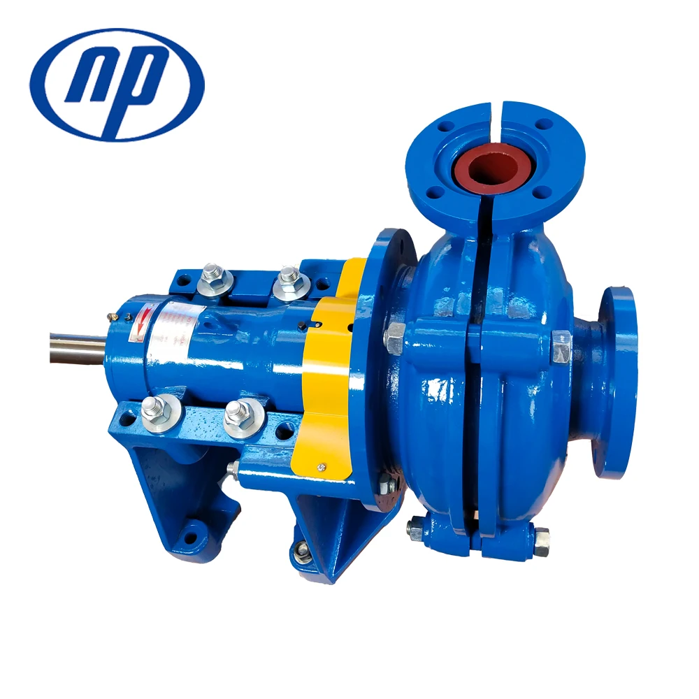 25ZJ Standard or Nonstandard Abrasive Slurries Corrosives Mining Slurry Slime Pumps