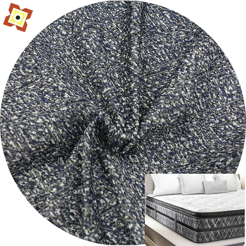 Graphene Fiber Knitted Mattress Fabric For Mattress Edging Machine Modern Mattress Ticking Fabric Cover Fabric Vinyl