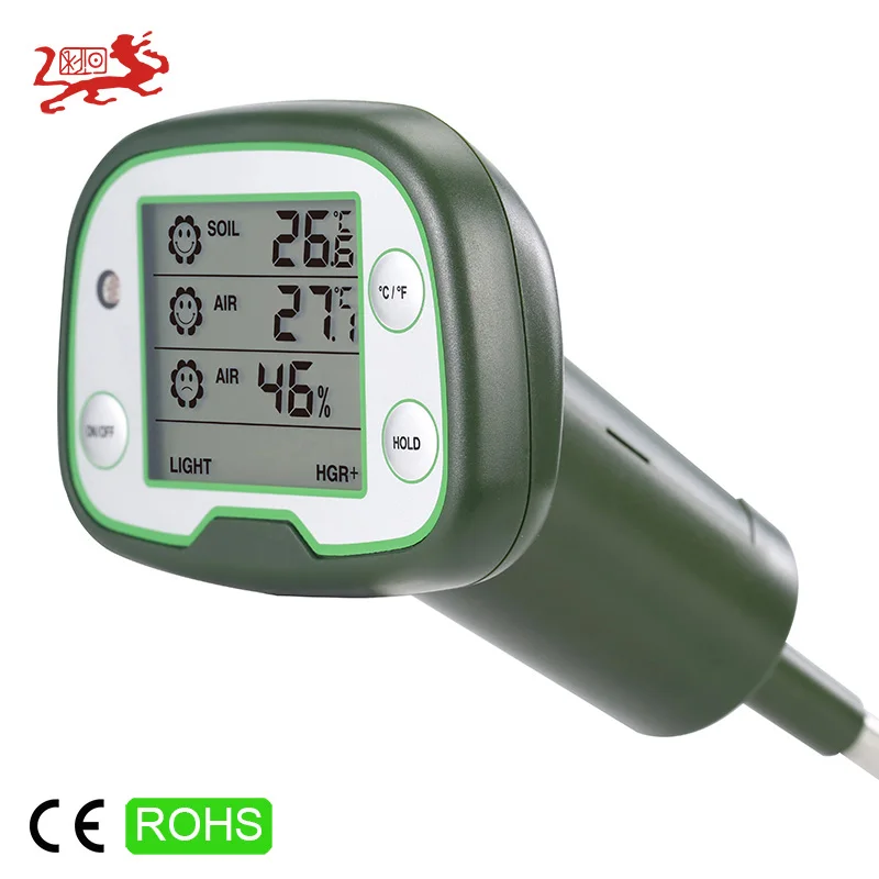 Real Time Monitoring Portable Soil Meter Analyzer Digital Soil Meters