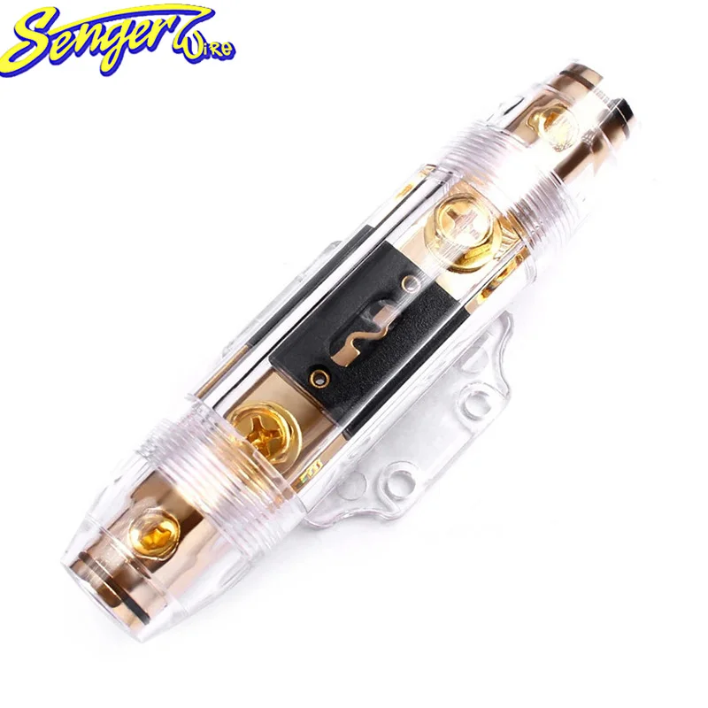 Pure copper auto anl fuse holder high quality car audio fuse holder block with 100A fuse
