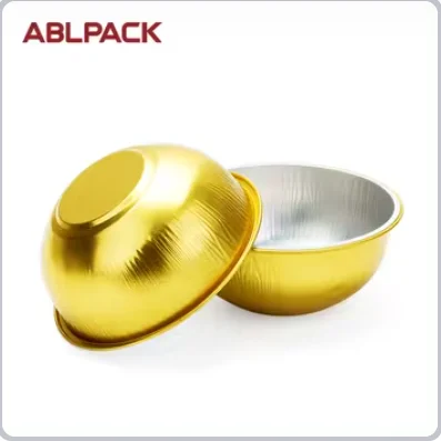 ABL PACk 2024 New Products Disposable Bowls Aluminum Containerl Disposable Baking Dishes & Tray With Lid