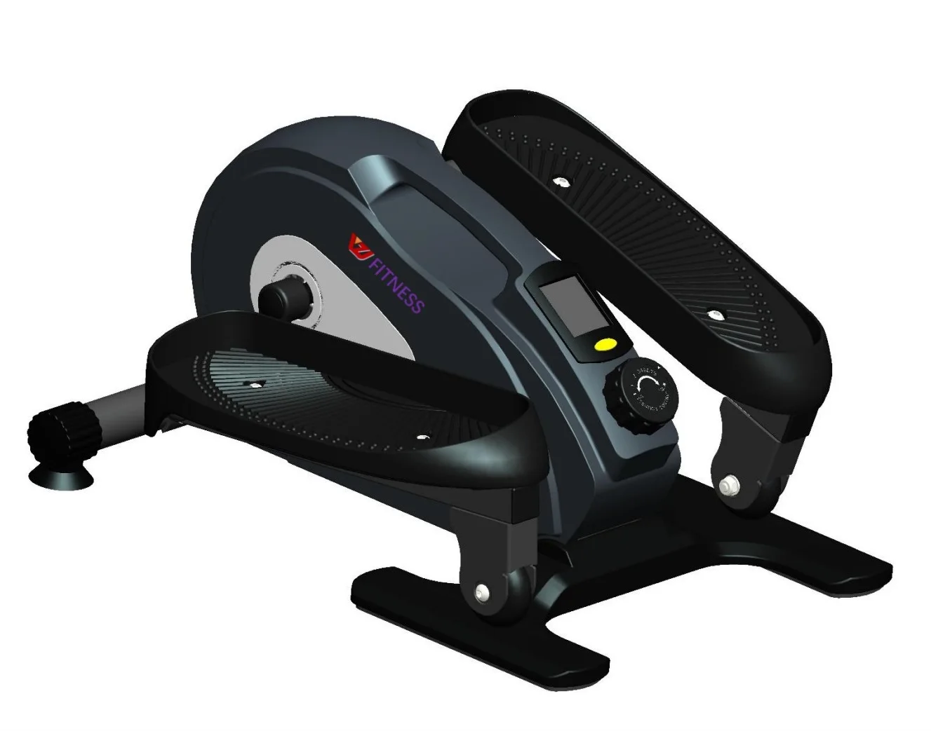 Wholesale Fitness Equipment Pedal Exerciser Foot Exercise Elliptical Yoga Cardio Stair Pink Mini Stepper Machine