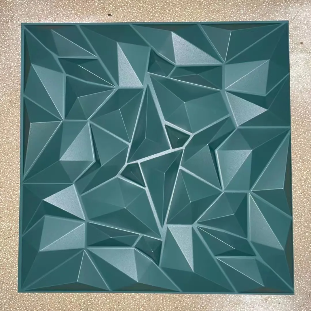 Модные Современные настенные панели из ПВХ с эффектом 3d для украшения интерьера