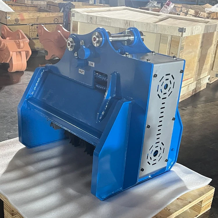 New Mini Hydraulic Excavator Flail Mower Farm Machines for Sale Mulcher for Excavator Flail Mower