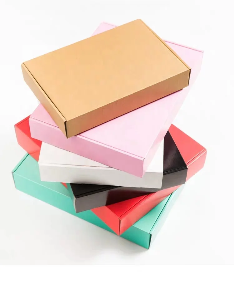 Fancy carton custom cut cardboard shipping branded carton box Guandong large package shipping box