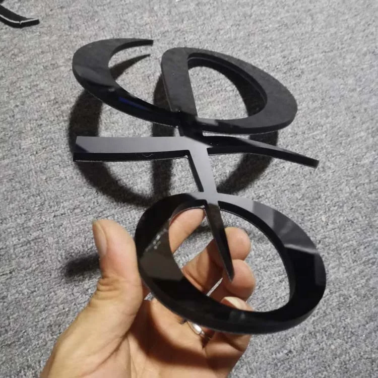 Mirror Acrylic Letter Colorful Acrylic Letters Laser Cutting Acrylic Plastic Letters Sign for Inside Wall