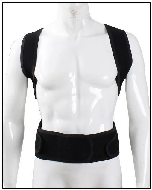 Hot Selling Unisex Waist Support Adult Posture Correction Vest Braces Back Support Belt