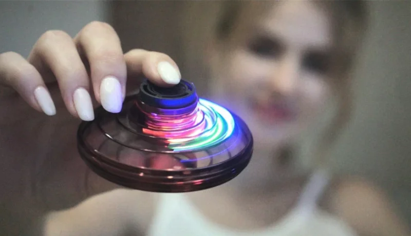 Ready To Ship Finger Pp Lightweight Usb Rechargeable Ultra-long Battery Life Fidget Spinner Toy