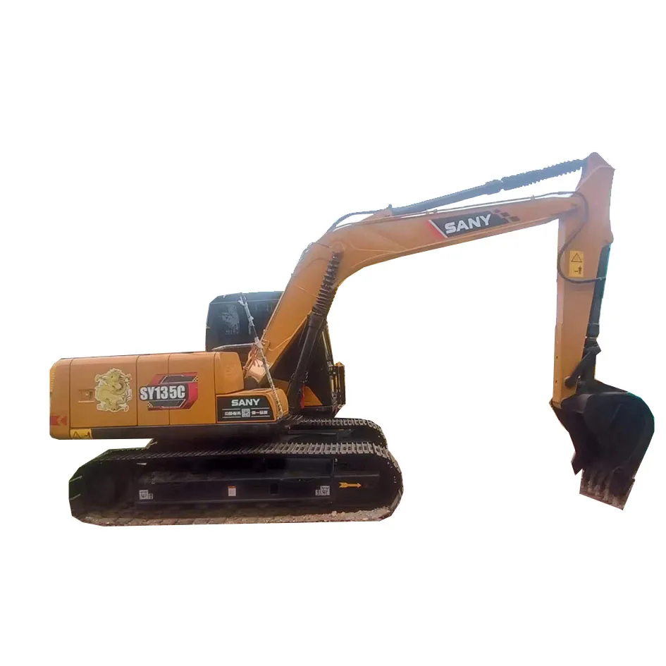 Reliable Second-Hand Sany SY135C Excavator at Reasonable Price Multifunctional Machine Used for Sale