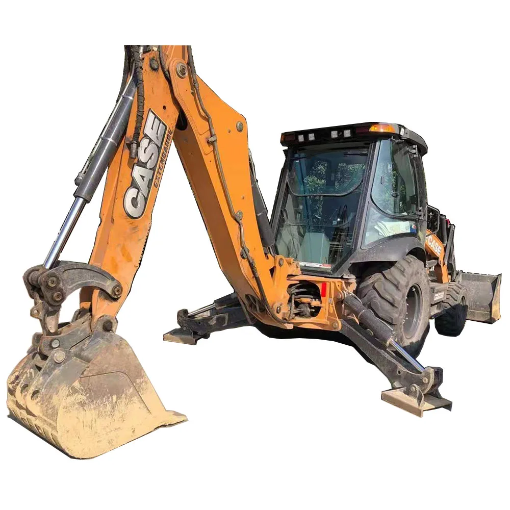 
Used Case Backhone Loadwers Hot Selling Original Paint Backhoe Loader Tractor for Industry 
