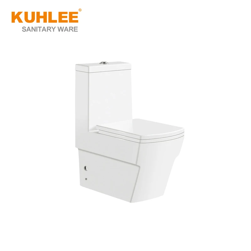 
New Model Sanitary Ware Bathroom Ceramic Wc Water Closet Commode For Washroom One Piece Toilet 