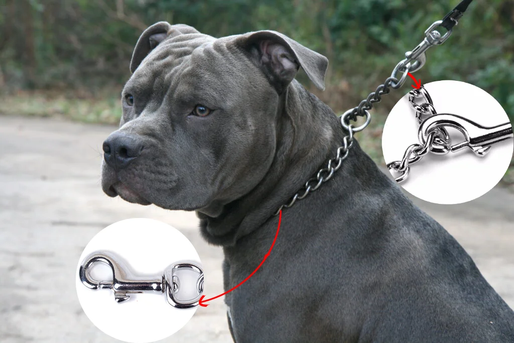 1,6 мм до 4,2 мм бесшовных товары для домашних животных собак животных витая Цепочка с карабином для домашних животных цепи кубинская цепь для собак