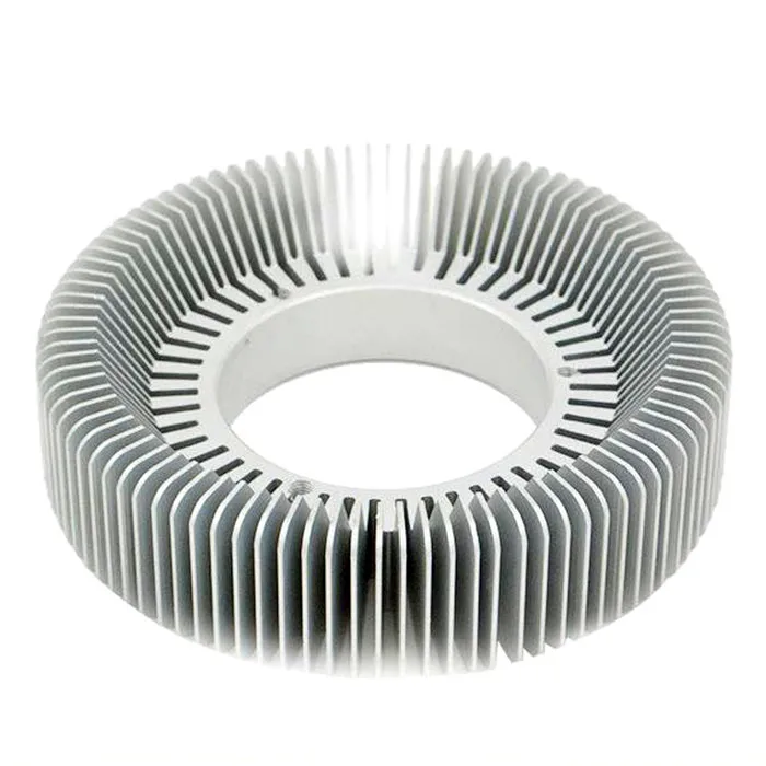 custom big aluminum extrusion lighting heat sinks manufacturer aluminum die casting product