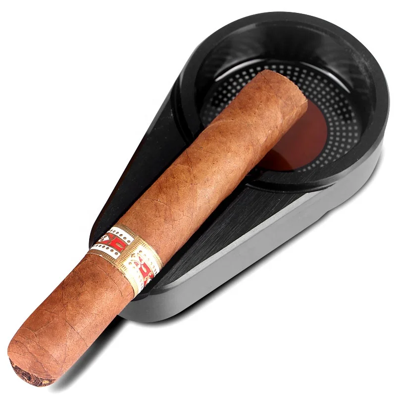 New design product smoking gadgets smoke shop luxury cigar accessories Alloy Cigar cigarette  Ashtray