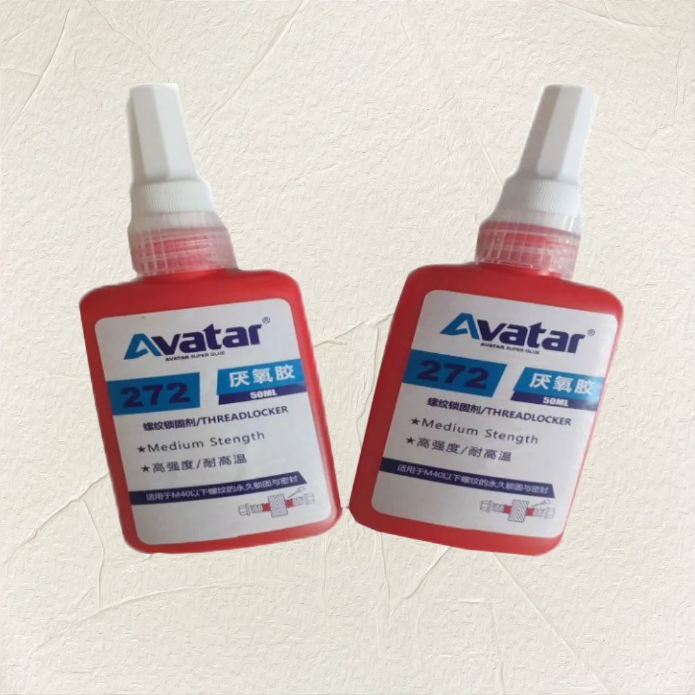 High Strength Temperature Resistant For Permanently Lock And Seal Threads Below M-40 Anaerobic Adhesive