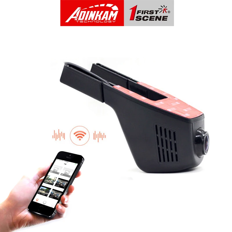  ALL05 Dash Cam Универсальный Wifi Автомобильный видеорегистратор камера Full HD 1080P ночное видение приложение на английском языке скрытый беспроводной доступ в Интернет