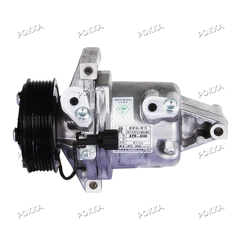 POKKA 12v dc wholesale compressor for Nissan Almera Juke Revo Sylphy Sunny Car