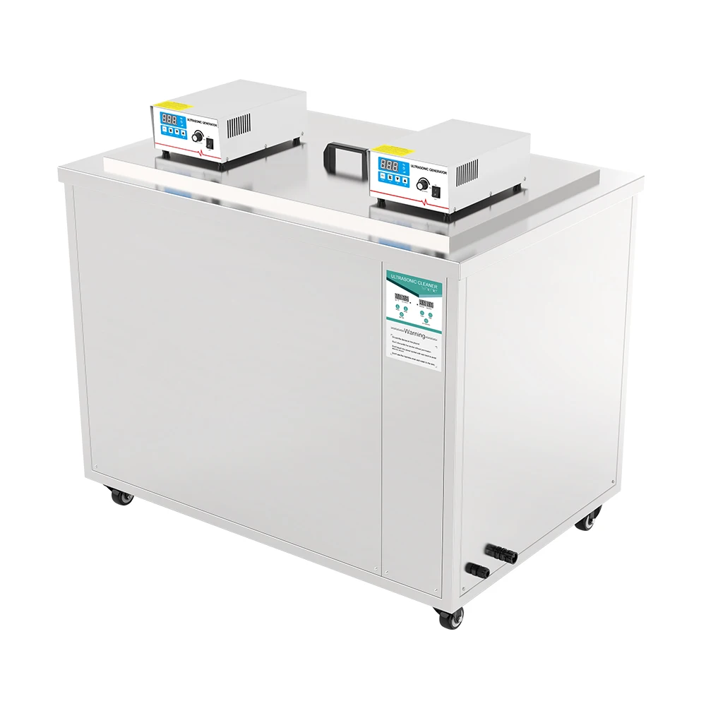 For bearing block engine cleaning large industrial ultrasound ultrasonic cleaner 360L with filtration filtering system heater