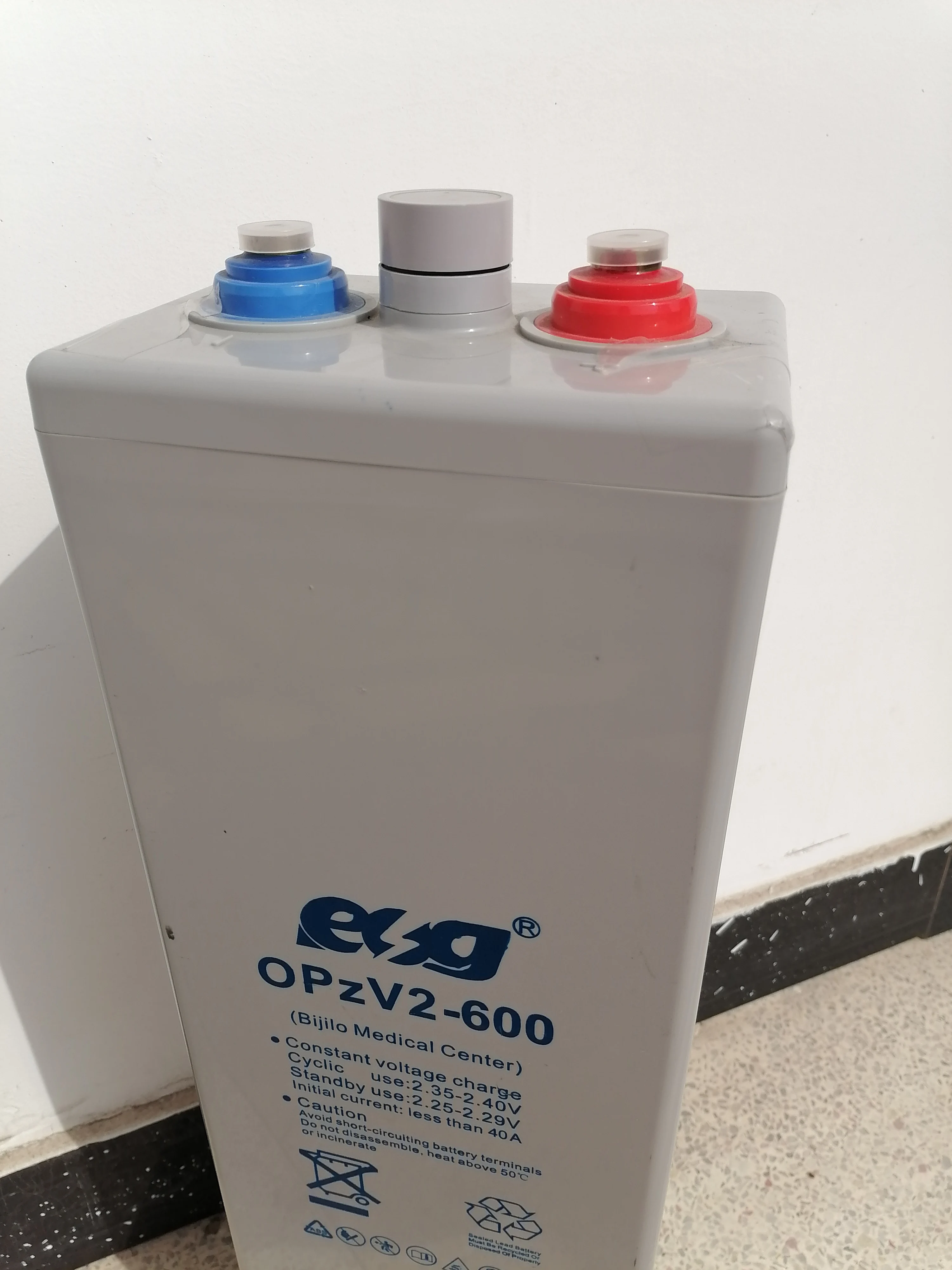 ESG GOOD PRICE High power capacity OPzS 2V 600ah 800ah Lead acid gel Storage inverter battery