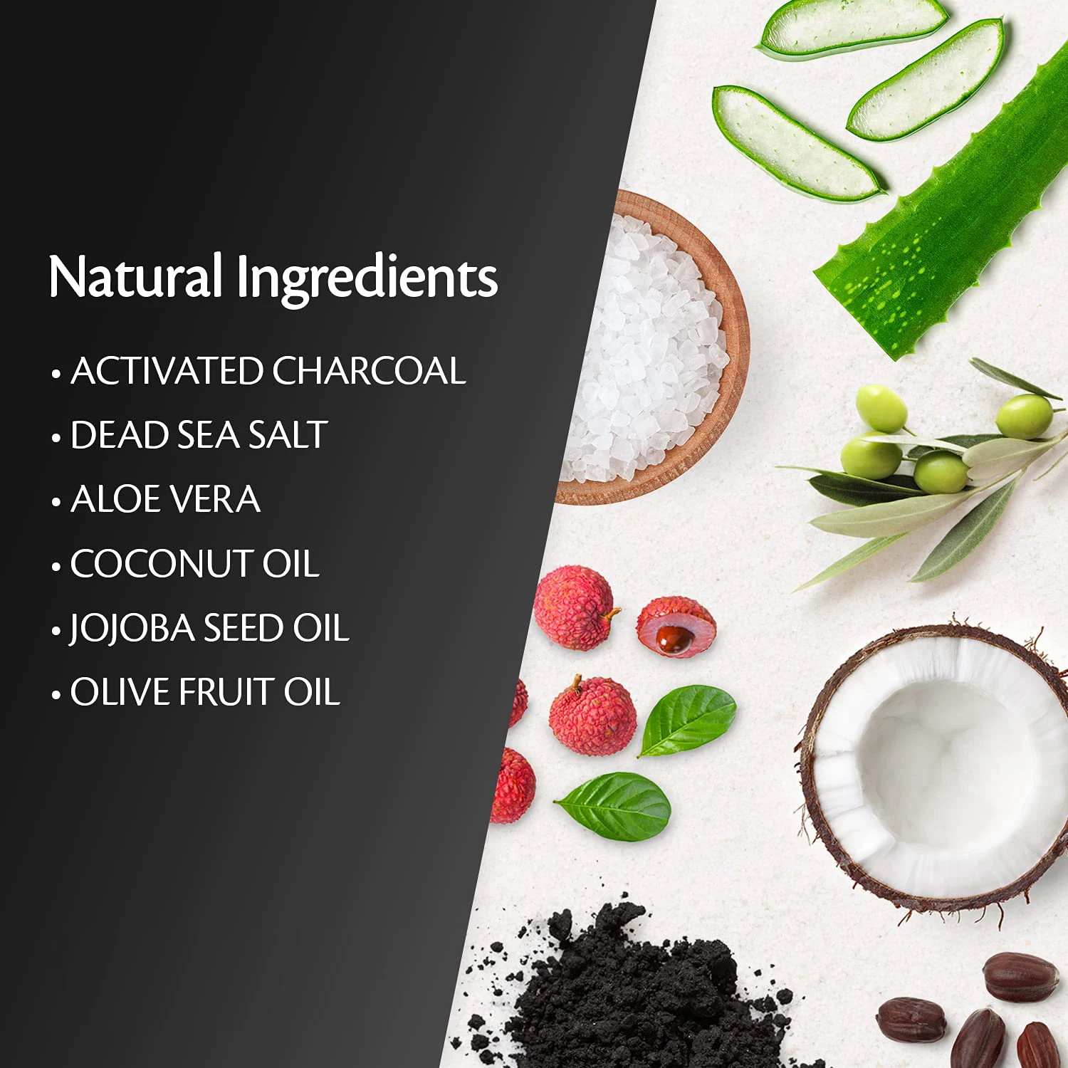 
NATURALS COLLAGEN STEM CELL GENTLE EXFOLIATOR FACE BOOTY BUMP ERASER BEST SHOWER SCRUB MEN WOMEN CHARCOAL EXFOLIATING BODY SCRUB 