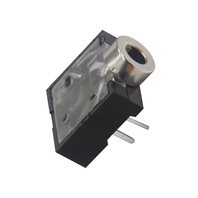  PJ204A 2.5mm headphone socket copper head 5 pin plug horizontal audio earphone jack