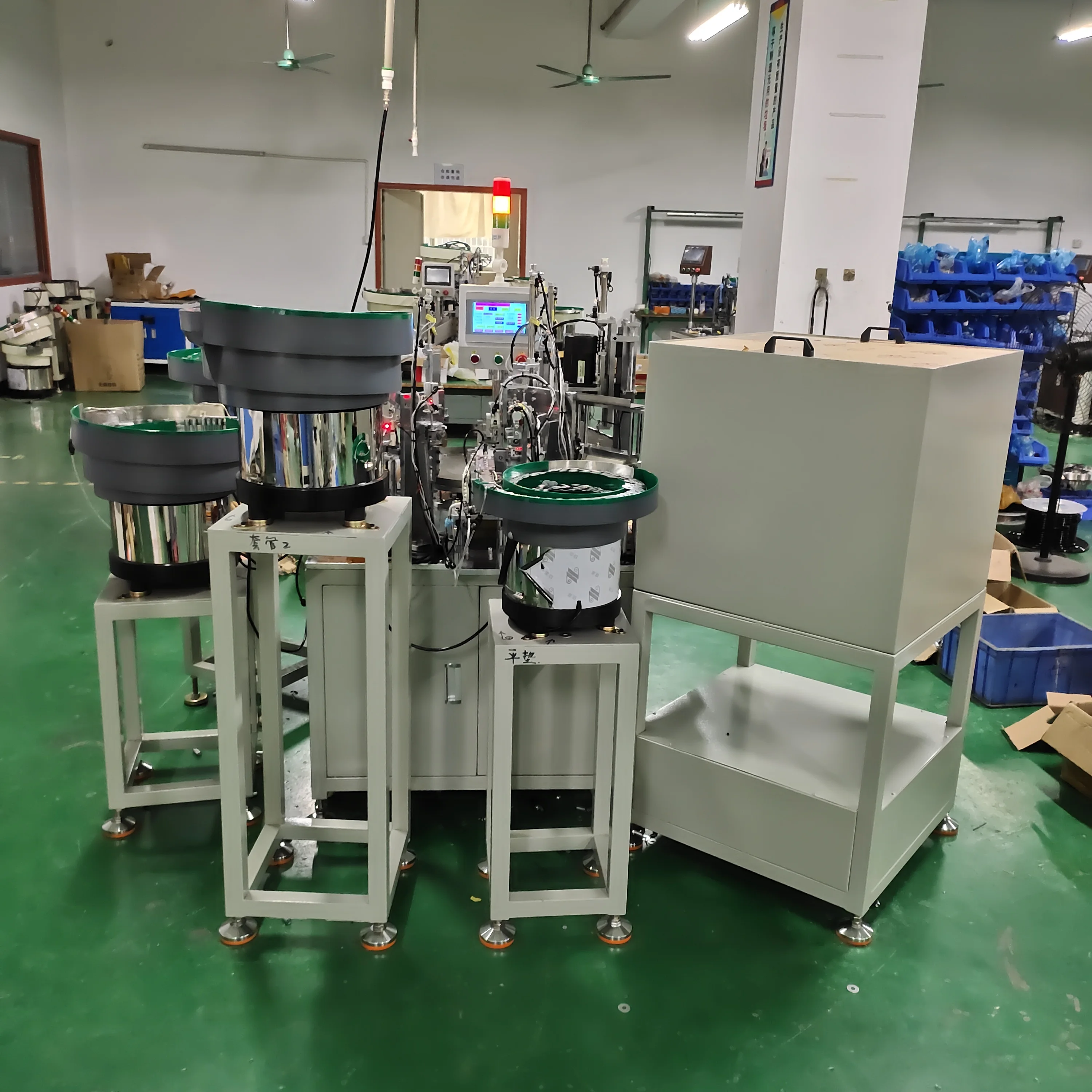 metal zinc expansion anchor bolt assembly making machine