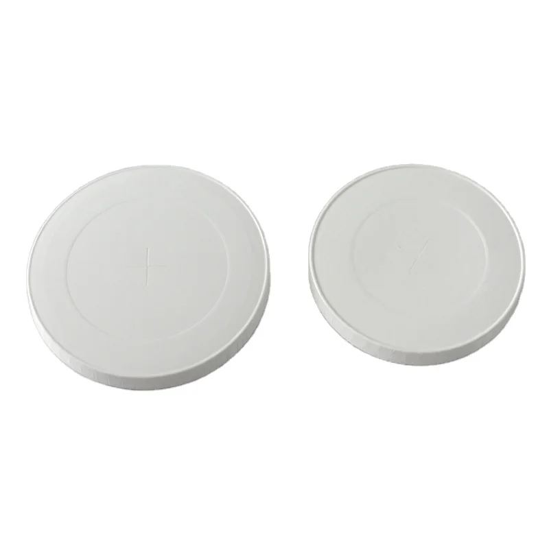 Custom printed 61mm/80mm/90mm disposable take away packaging coffee cup paper cup white paper cover