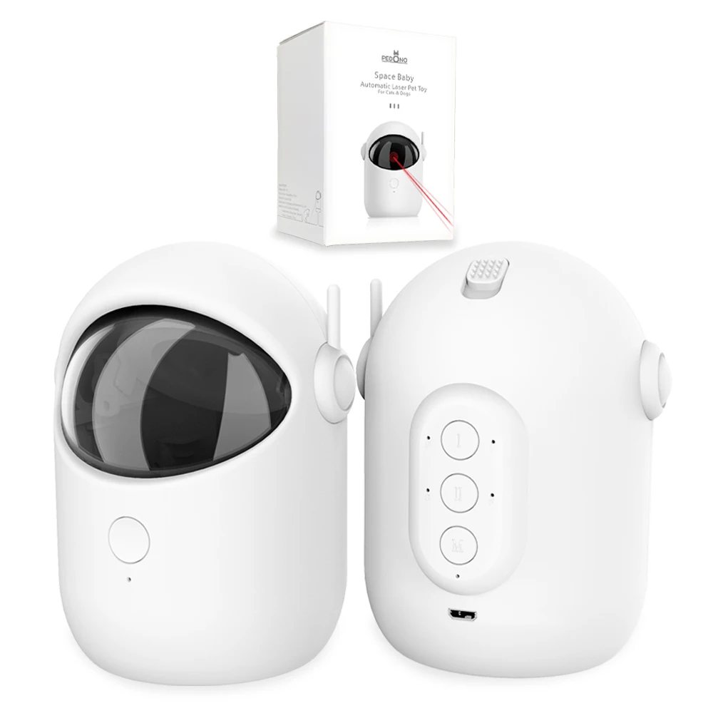 
Pedono High Quality Free Sample Interactive Treat Puzzle Electronic Laser Motion Cat Toy 