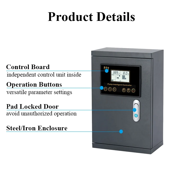 Automatic control water pump CONTROLLER high pressure motor pump control for fire engine