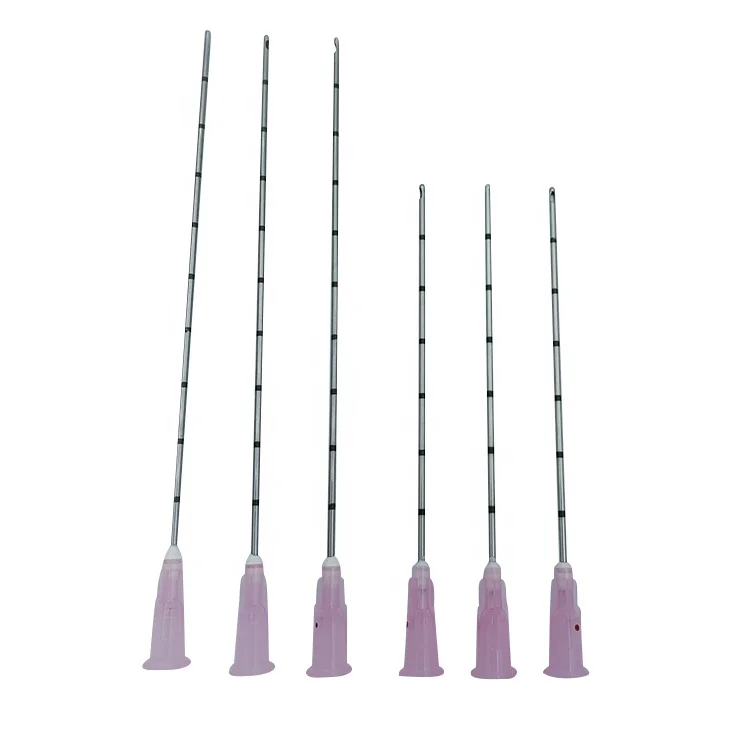 ISO одобренные тупые иглы для заполнения микроинъекций 22 г 50 мм