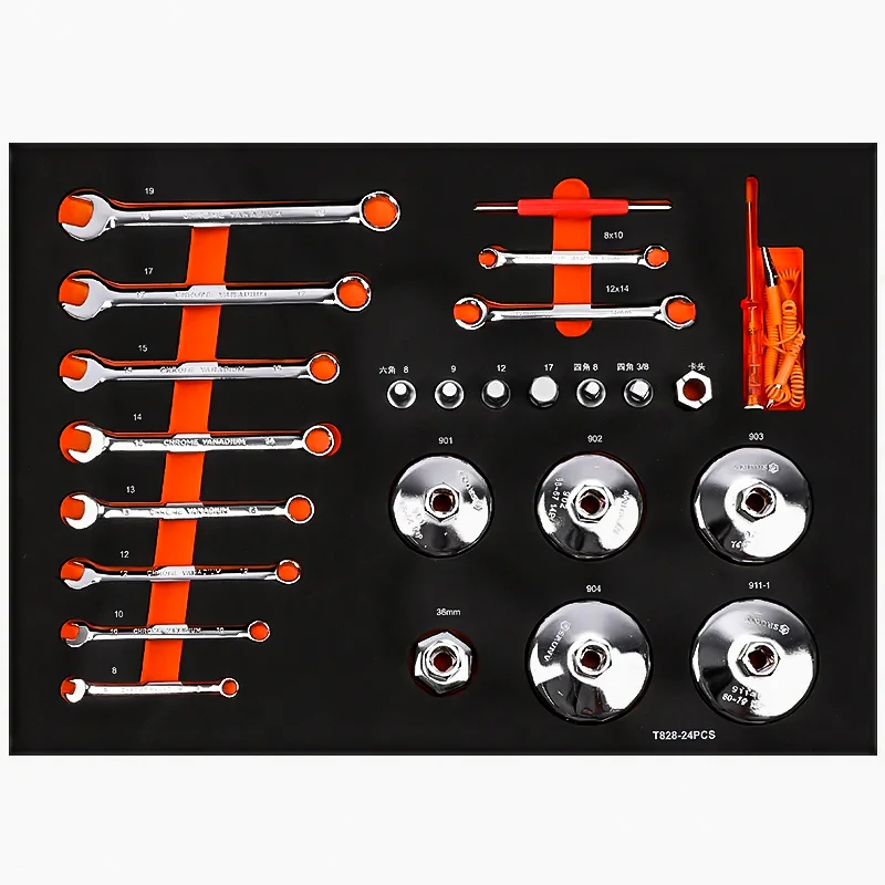 Diy Tool Trolley Cabinet High Quality Eva Fixing Tools Bikes Motorcycles Vehicles Repair Tools Set Trays