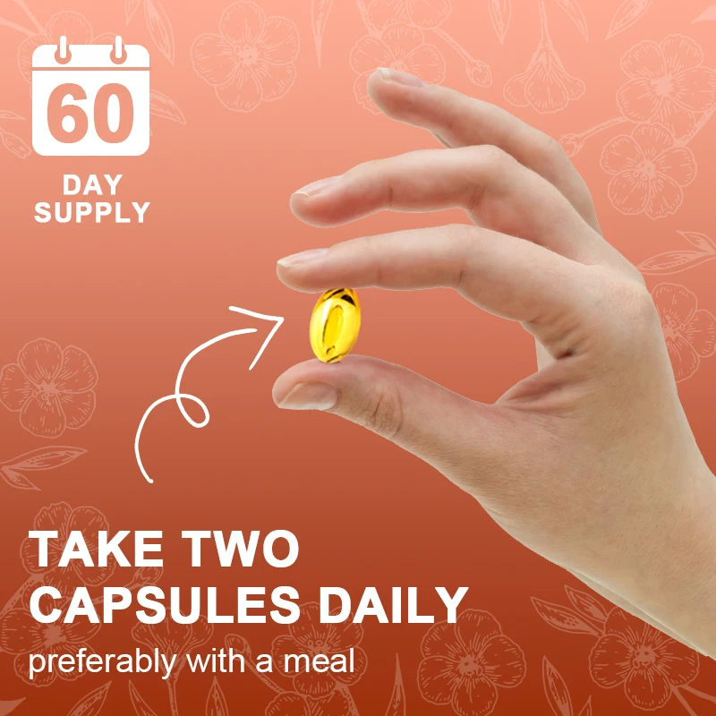 Alliwise OEM 60pcs Flaxseed Oil Softgel Capsules Omega 3 6 9 Fish Oil with Linolenic Aicd Oleic Acid Dietary Supplement