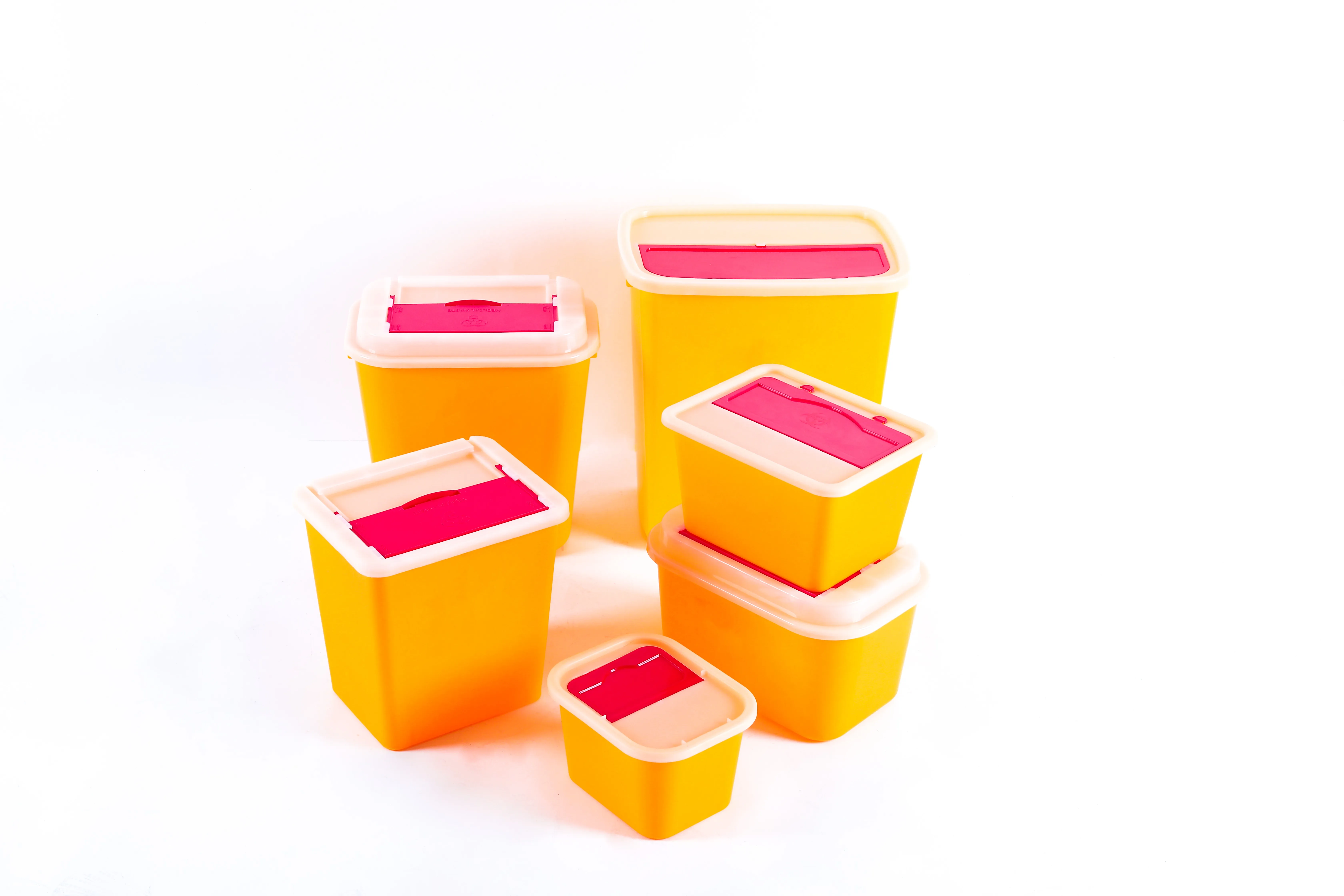 8L Hospital Disposal Syringe Needle Sharp Container Medical Waste Recycling Safety Box Disposable