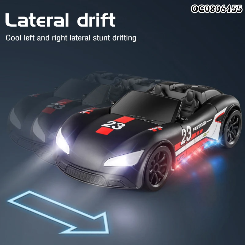 Cool stunt remote control 2.4g radio controls rc spray mist sport car toys