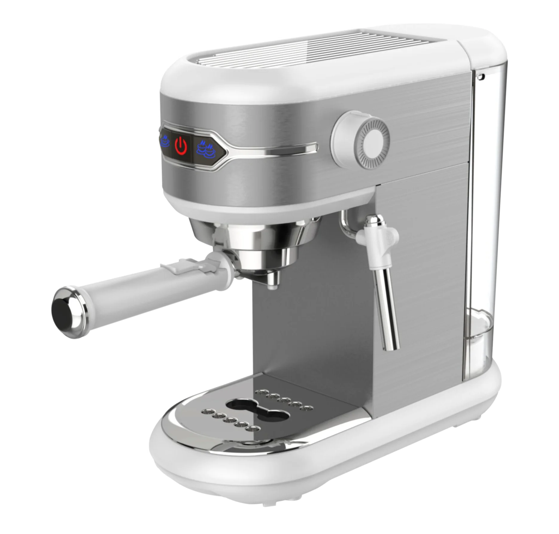 Stainless steel professional espresso machine espresso coffee machine automatic cappuccino making machine with electric milk fr